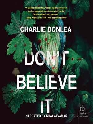 cover image of Don't Believe It